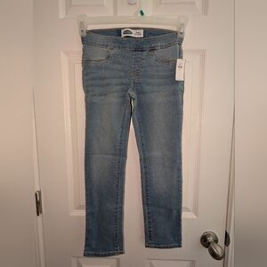 NWT Old Navy Girls Jean Jeggings Adjustable Waist Size 8